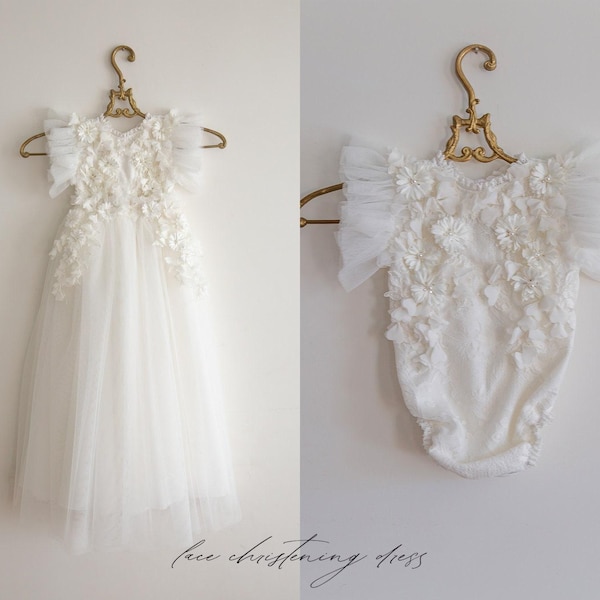 Vestido de bautizo, vestido de bautizo de tul, vestido de bautizo, vestido de bautizo, vestido de bautizo, vestido de encaje