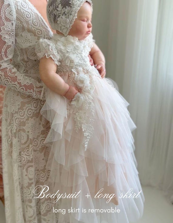 Christening dress, baptism dress, baptism gown, lace Christening dress Christening dress, baptism dress, baptism gown, lace Christening dress