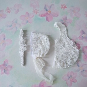 Bimbalo Short tulle white christening dress main image 1