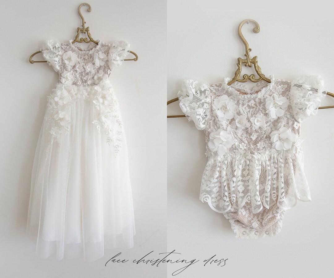 Christening Dress, Baptism Dress, Baptism Gown, Christening Gown