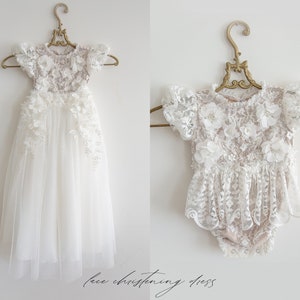 Christening dress, Baptism dress, baptism gown, christening gown, christening dress for baby girl, baby girl baptism dress