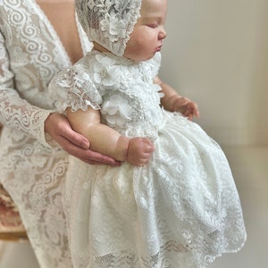 christening dress, baptism dress, christening gown, christening dress for baby girl