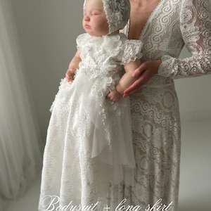 Christening dress, Baptism dress, baptism gown, christening gown, christening dress for baby girl, baby girl baptism dress