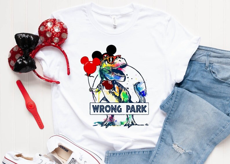Wrong Park Shirt Disney Shirt Disney 21 Shirt Disney Etsy
