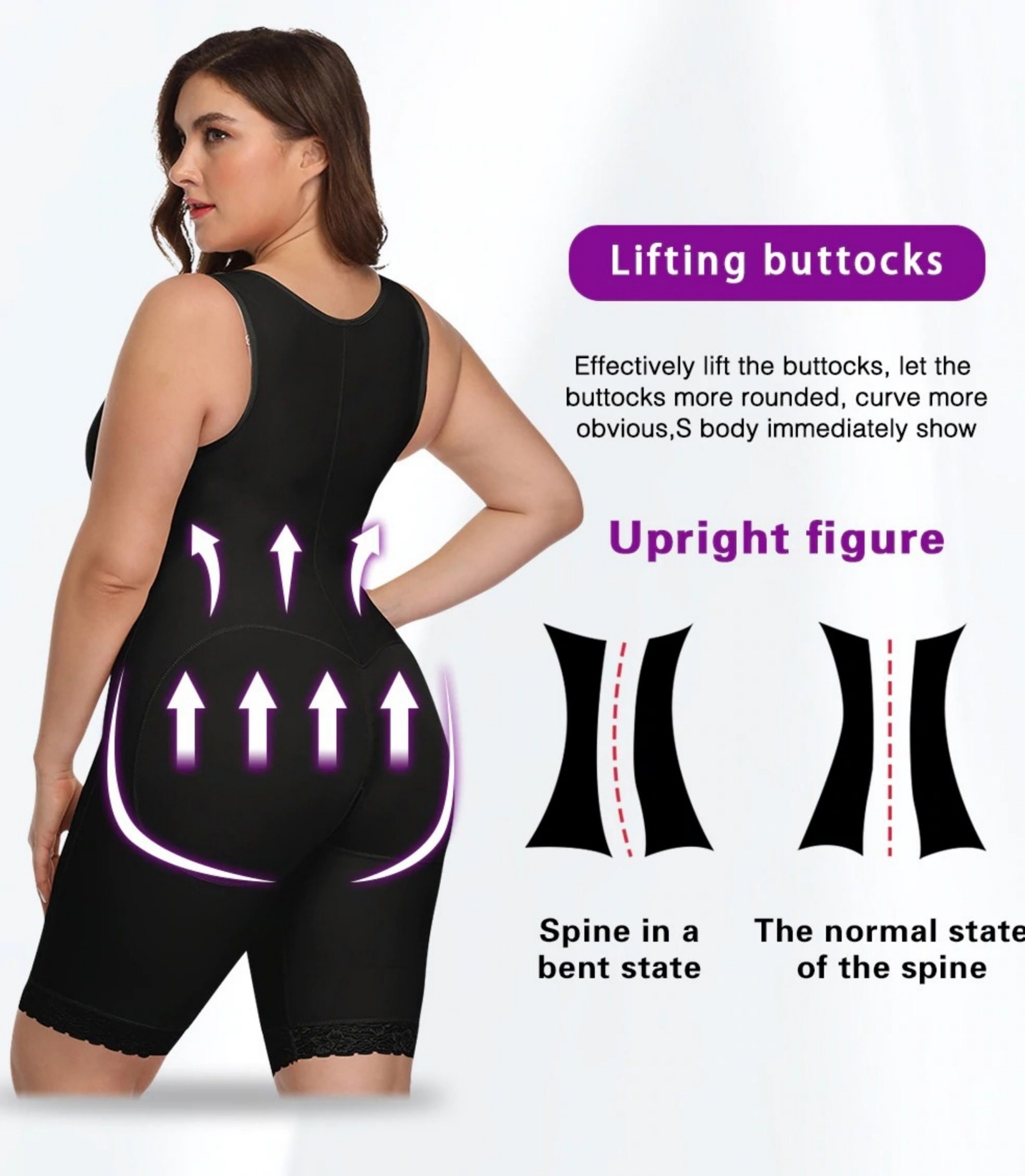 Bodysuitx for Women Waste Trainer Full Body Binders Shapers Etsy