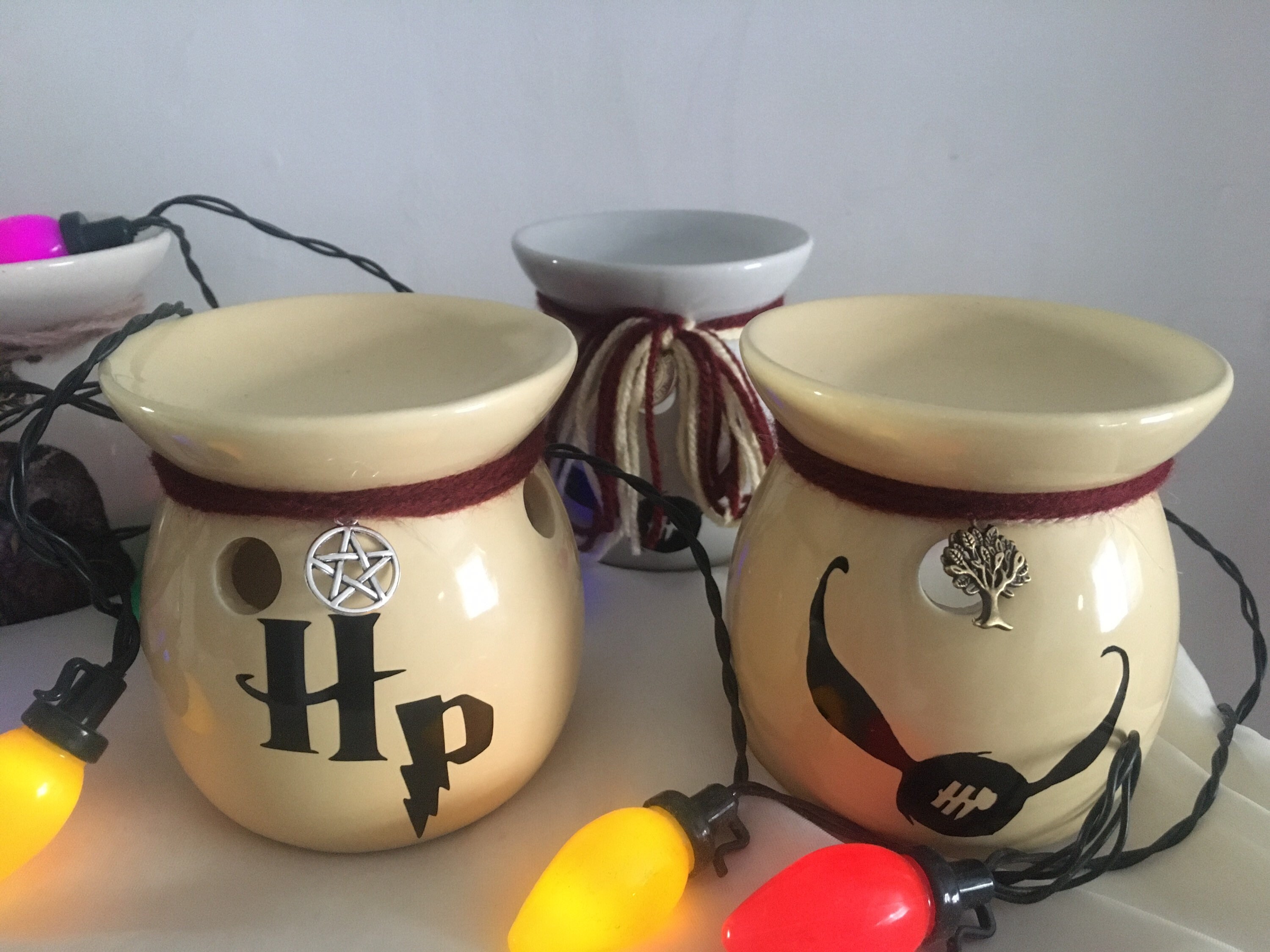 Harry Potter themed wax melt burners Etsy