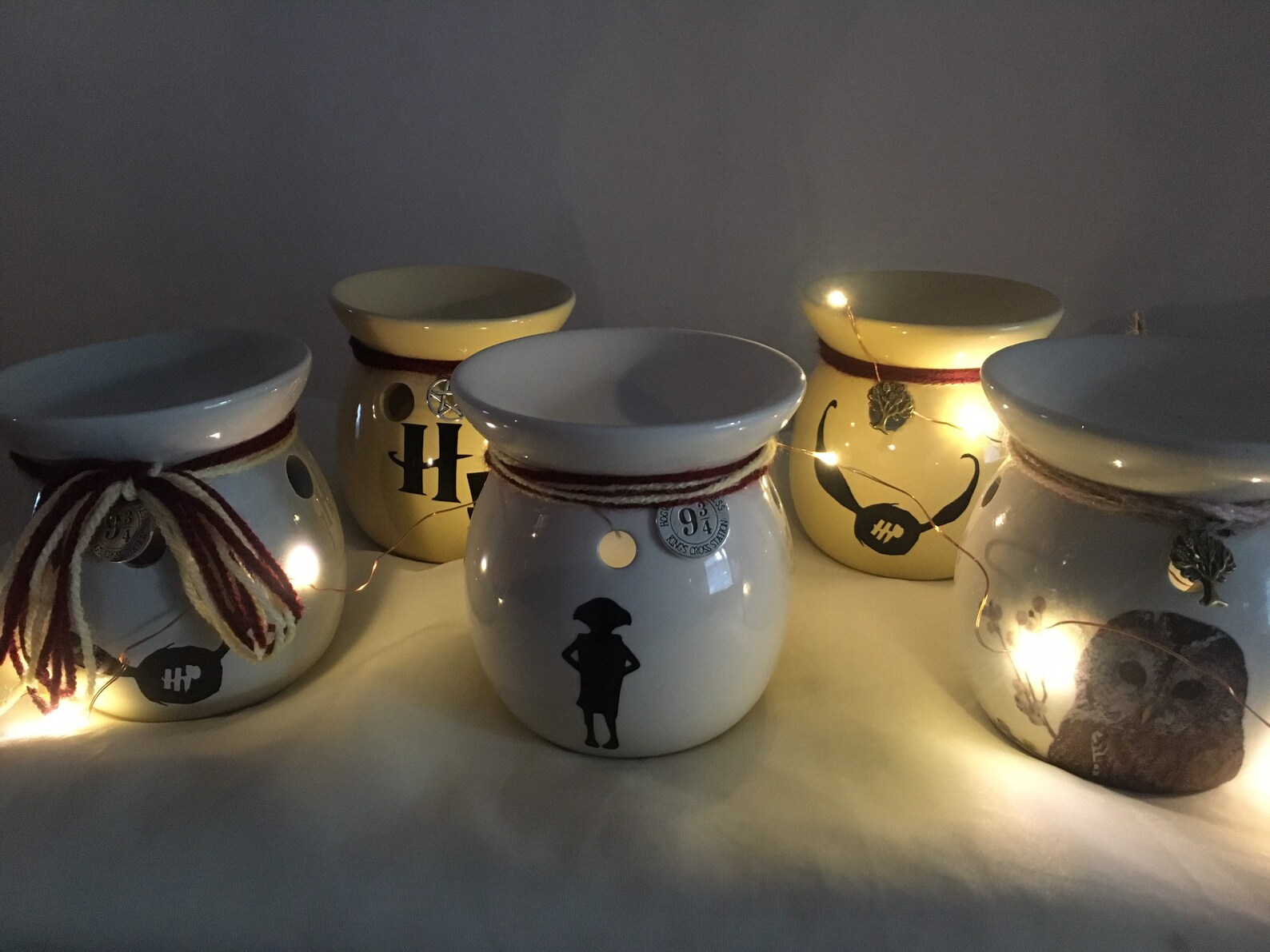 Harry Potter themed wax melt burners Etsy