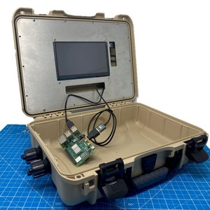 Computadora portátil resistente para estaciones terrestres, radioaficionados y aplicaciones remotas