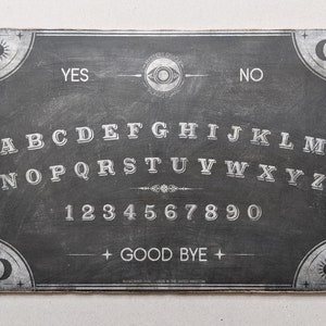 Ouija Mystery Oracle Talking Board for Seances Gray