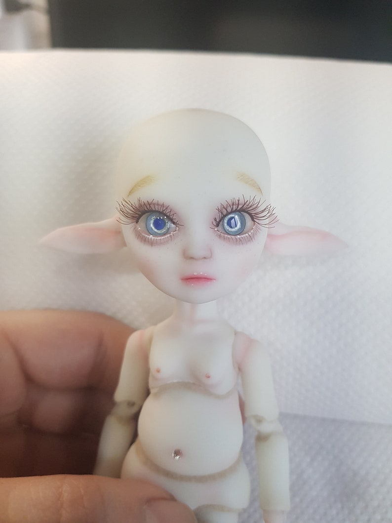 5 mm pupils ready to ship Ball Jointed Doll BJD handpainted eyes 10mm Handmade Resin Doll Eyes Mini-Elf