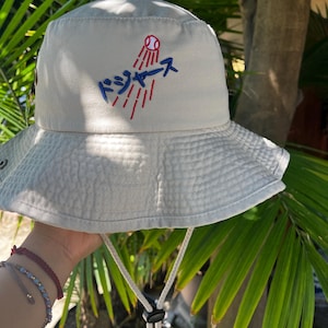 Japanese Dodgers String Bucket hat