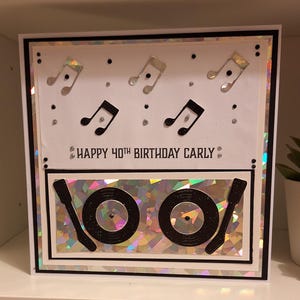 Carte de deck DJ faite main (faite pour toutes les occasions)