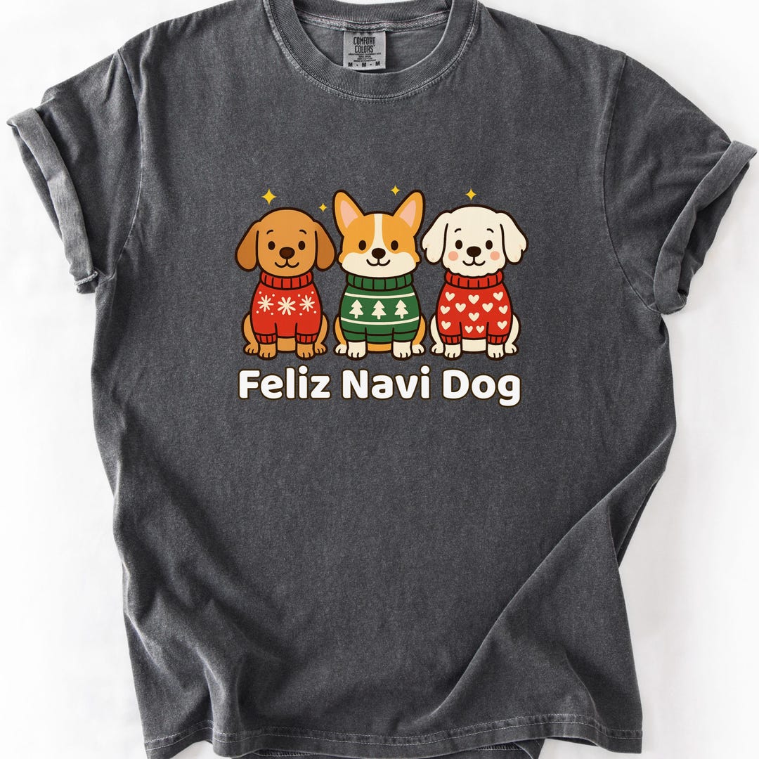 Feliz Navi Dog Christmas Png Svg , Christmas Dog Png, Xmas Shirt Design ...