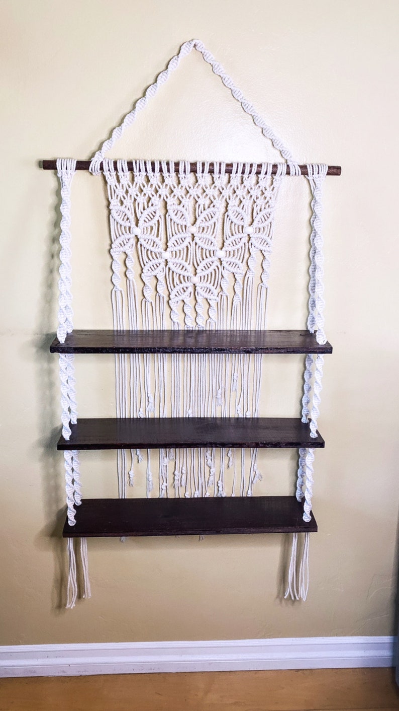 Macrame Shelf 321 Flower
