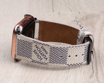 etsy louis vuitton apple watch strap