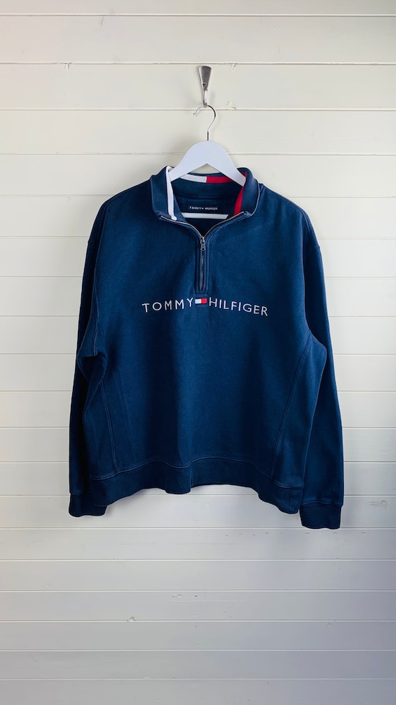 Tommy Hilfiger Spell-Out Quarter Zip