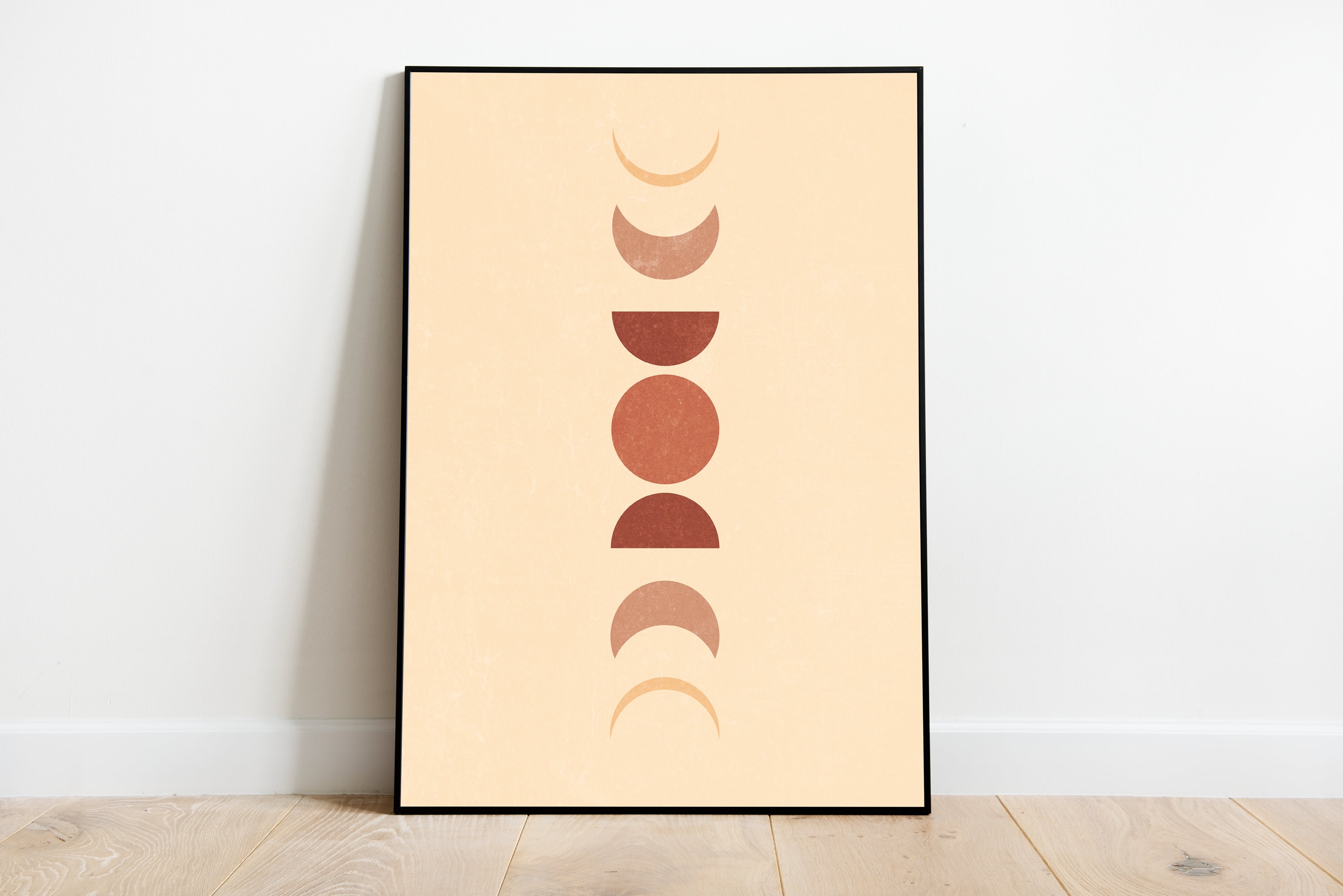 Moon Phases Printable Wall Art | Digital Download | Moon Celestial ...