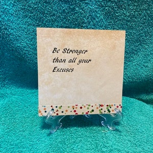 Inspirational Plaque, Uplifting Quote Plaque, Inspirational Message Sign