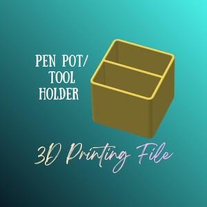 ARCHIVO DIGITAL - Portaherramientas para bolígrafo - STL - 3MF - Impresión 3D