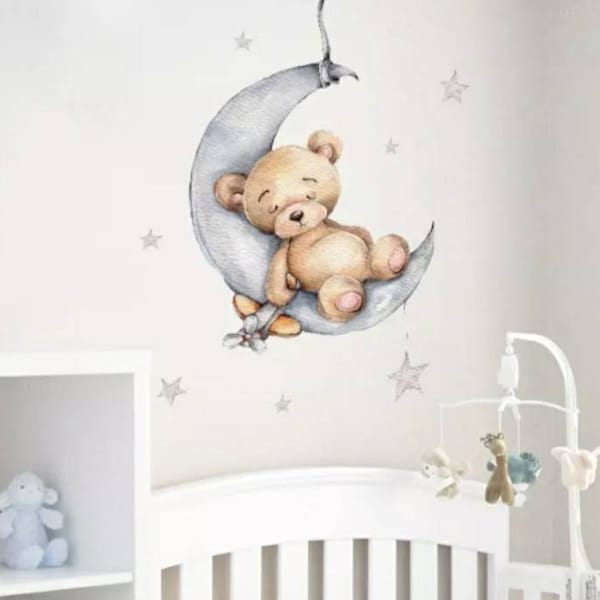 Wall Decals Nursery Etsy UK