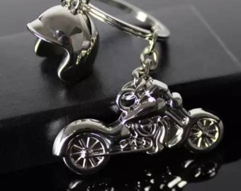 Motorbike Keyring/New Motorbike Keyring/Motorbike Rider Gift/Anniversary Gift/New Motorbike Rider Gift/Motorbike Lover Gift/Stocking Filler