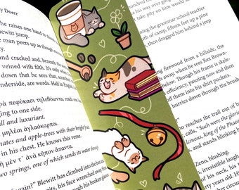 Bookish Cat Bookmark