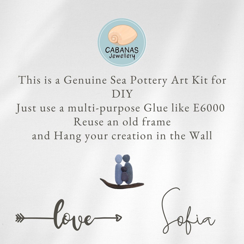 Christmas Village DIY, New Home Gift, Architect Gift, Sea Pottery for