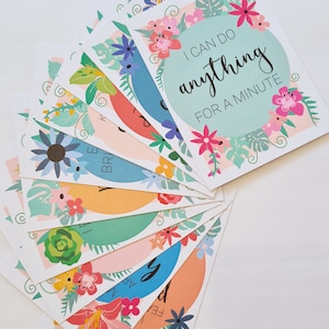 Tarjetas de afirmación de nacimiento, hipnoparto, afirmaciones de embarazo, tarjetas de nacimiento positivas, relajación durante el embarazo, regalo de embarazo, tarjetas de nacimiento