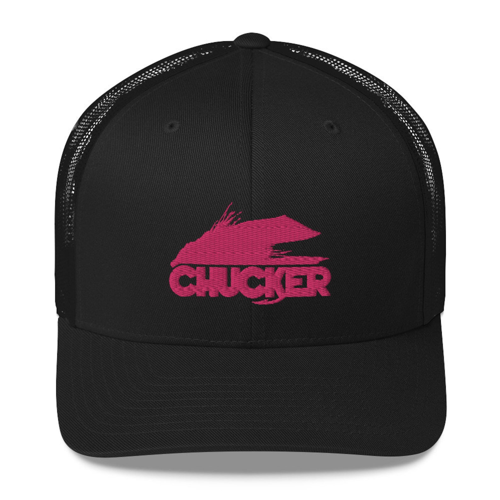 Fly Fishing Hat Pink Chucker Fly Trucker Hat Women's Etsy
