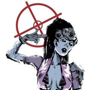 Widowmaker - Overwatch - Kunstafdruk