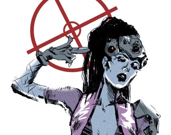 Widowmaker - Overwatch - Art Print