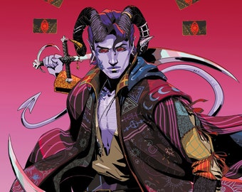 Mollymauk Tealeaf - Art Print - Critical Role