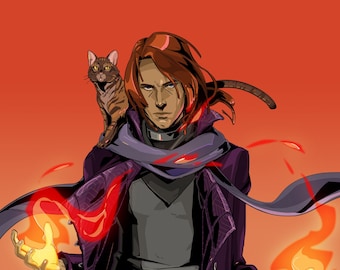 Caleb Widogast - Art Print - Critical Role