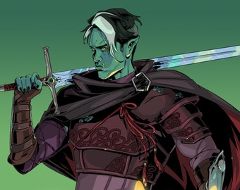 Fjord - Critical Role - Art Print