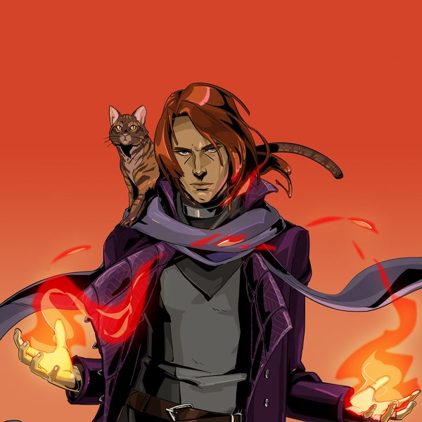 Caleb Widogast - Art Print - Critical Role