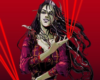 Laudna - Art Print - Critical Role