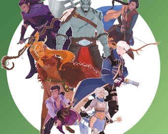 Vox Machina - Art Print - Critical Role