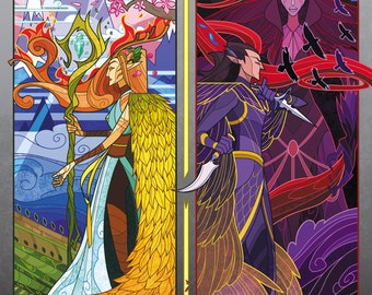 Keyleth and Vax - Art Print -Critical Role