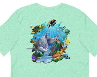 H20 - Tropical Reef Scene - Unisex t-shirt