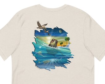 H2O - SEA TURTLE SCENE - Unisex t-shirt