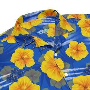 BA Hawaiian shirt -  Unisex button shirt