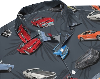 HISTORIA DEL MUSTANG - Camisa unisex con botones