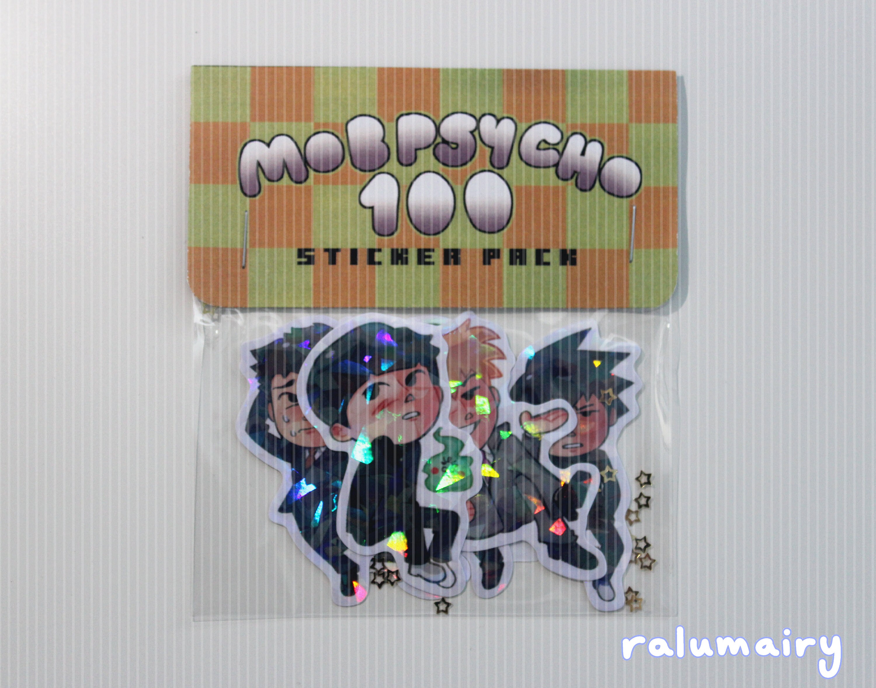 Psychic Anime Stickers Sticker Pack - Etsy
