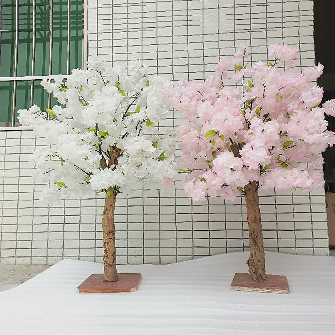 Lush Cherry Blossom Tree Artificial Flower Tree for Wedding Etsy