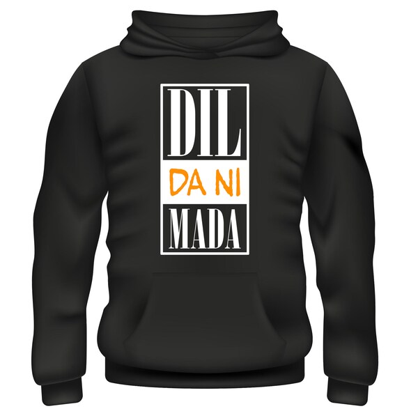 Dil Da Ni Mada 2 Punjab Punjabi Moose Wala Desi Bhangra No Farmers No Food Hoodie