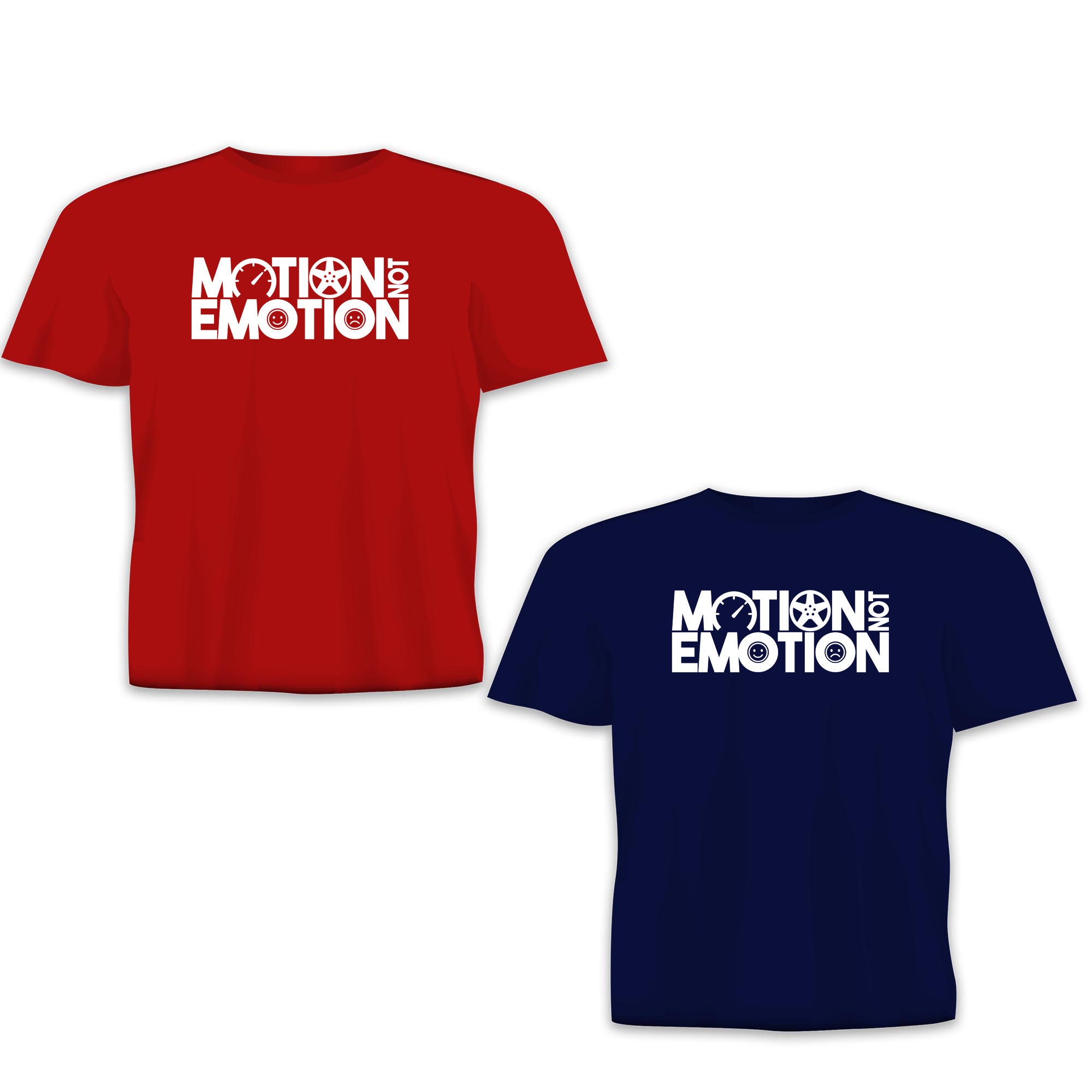 Motion Not Emotion Funny Car Racing Motorsport Turbo Engine T Shirt