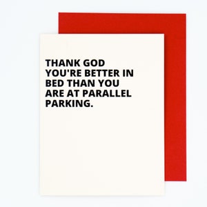 Parkeren Wenskaart / Grappige Wenskaart