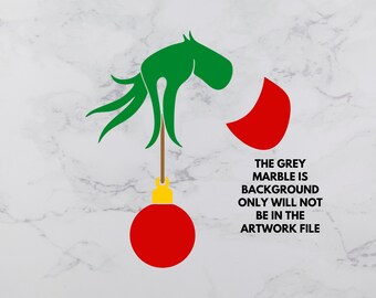 Download Grinch Hand Svg Etsy