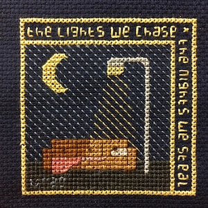 Brother Pattern - Gerard Way Hesitant Alien Cross Stitch