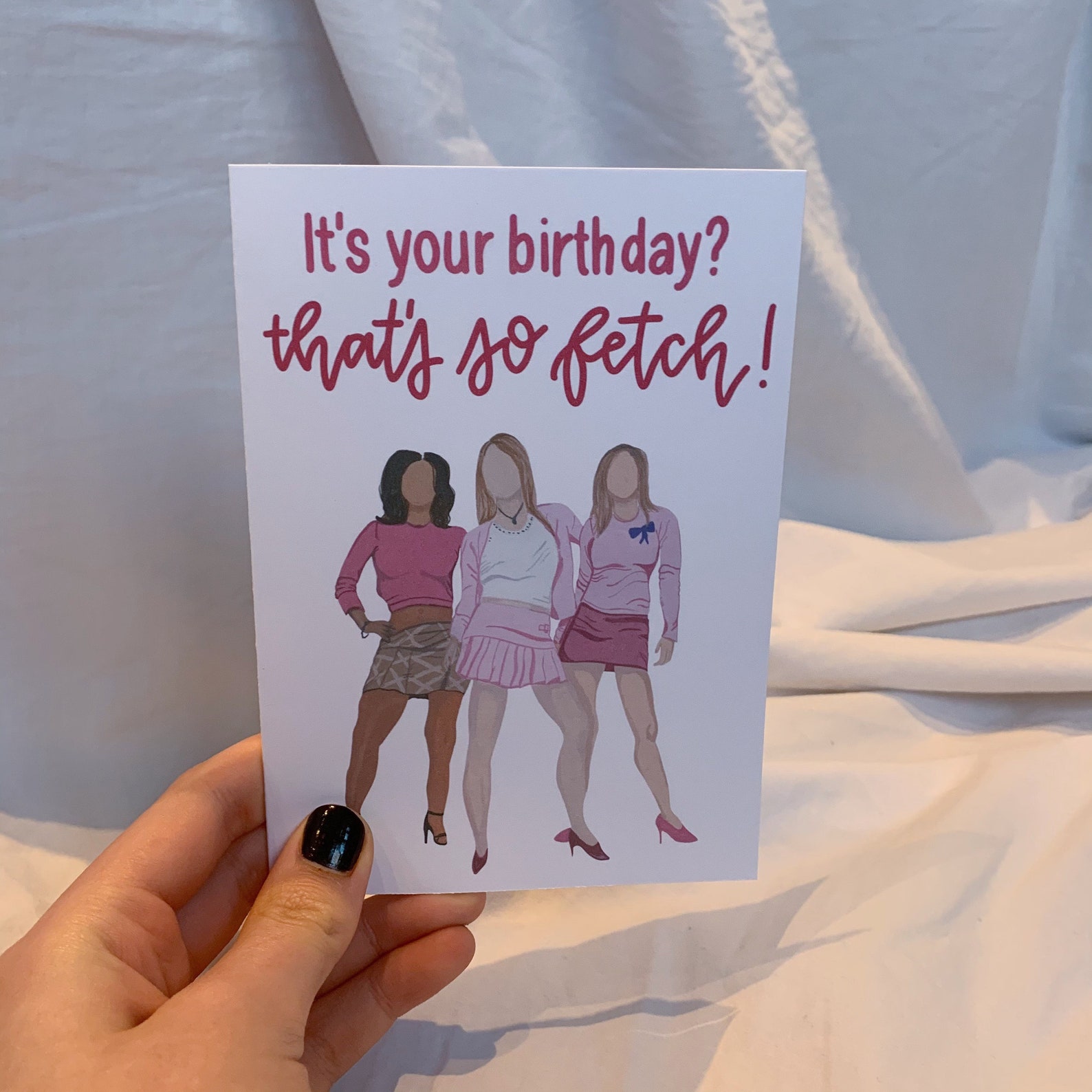 Mean Girls Birthday Card Mean Girls Movie Greeting Ca vrogue.co